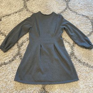 River Island Long Sleeve Sweater Dress Grey Size 12